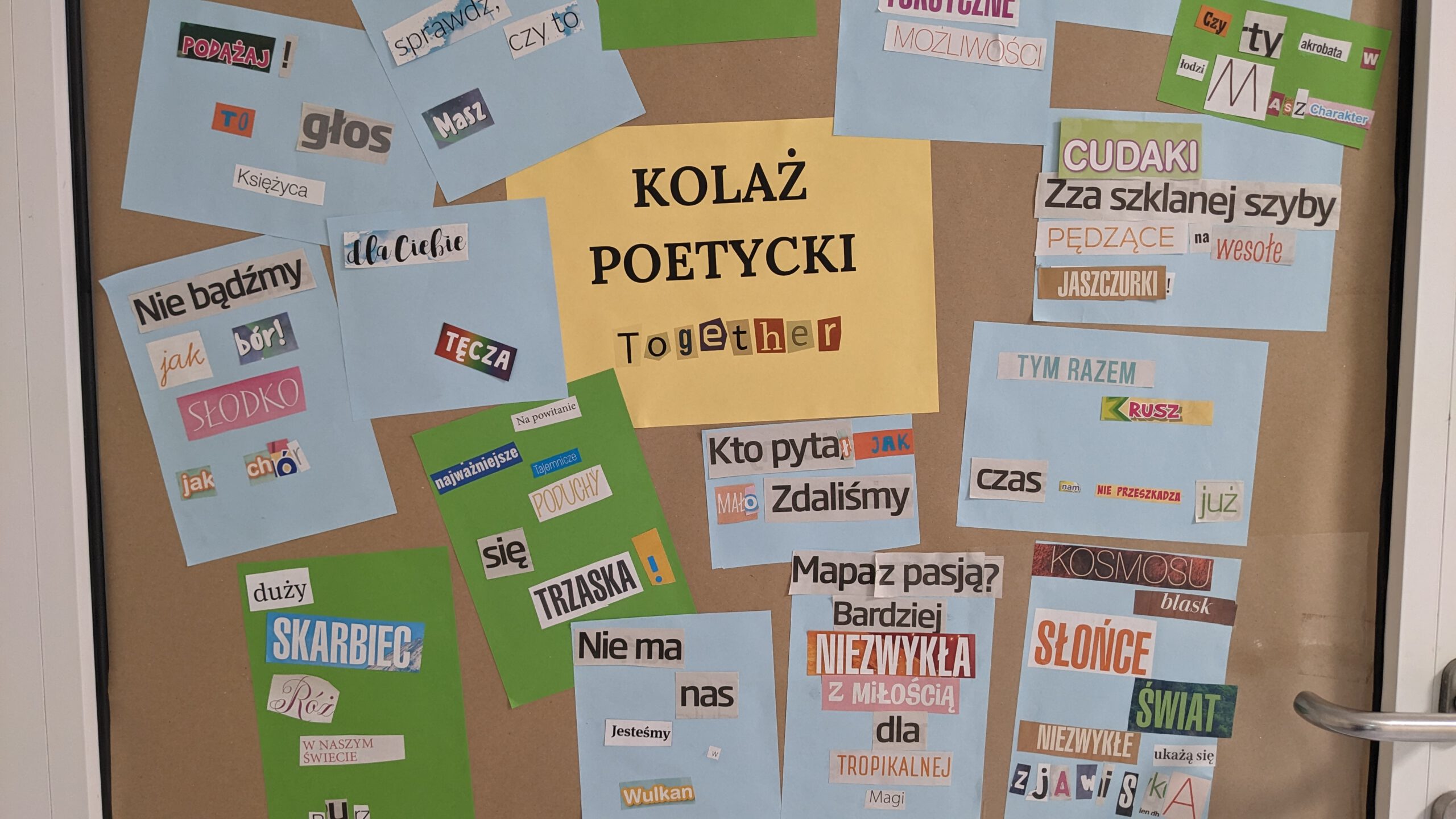 Światowy Dzień Poezji w bibliotece szkolnej