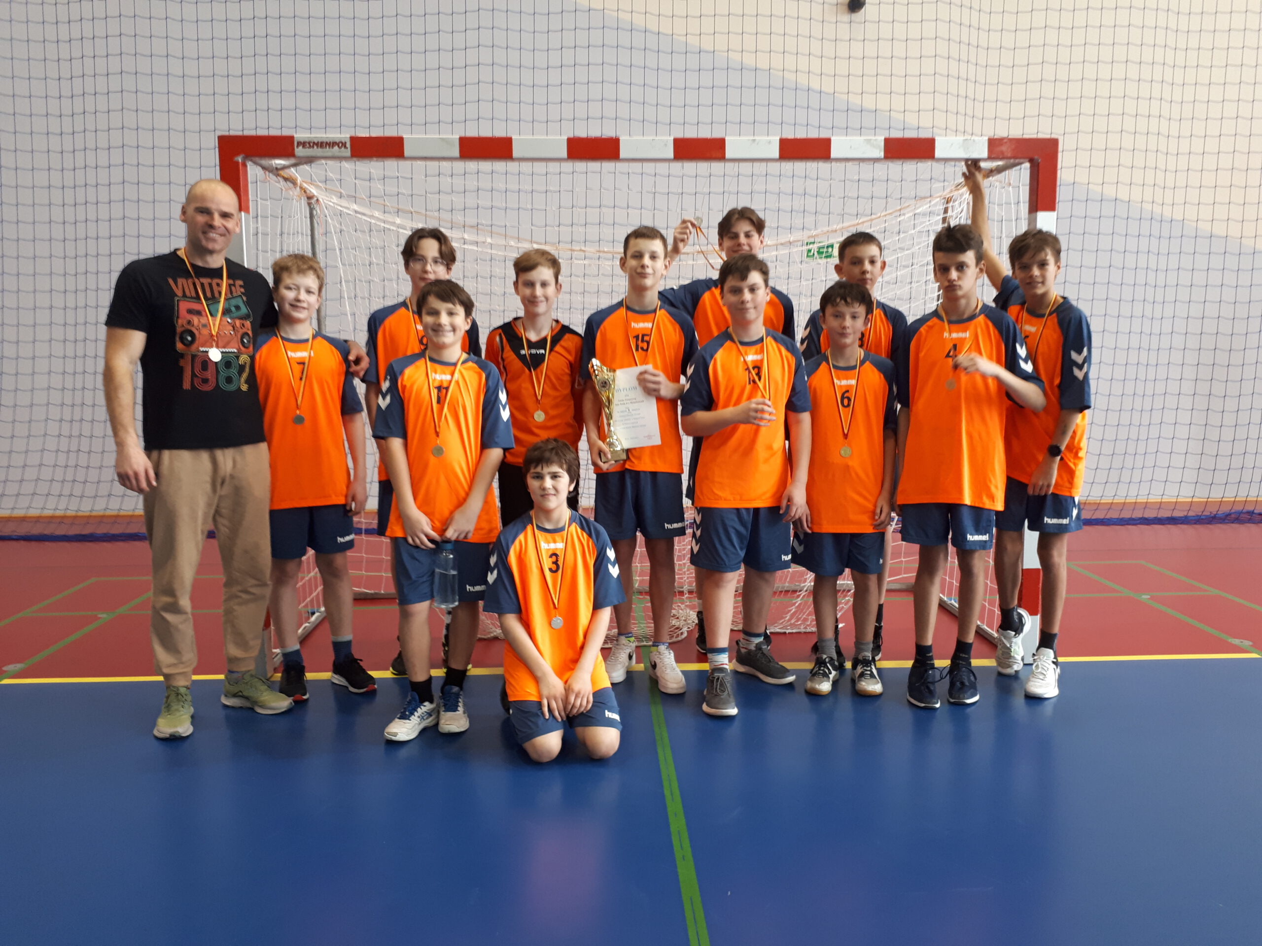 Mistrzostwa Powiatu Pruszkowskiego w mini piłkę ręczną chłopców