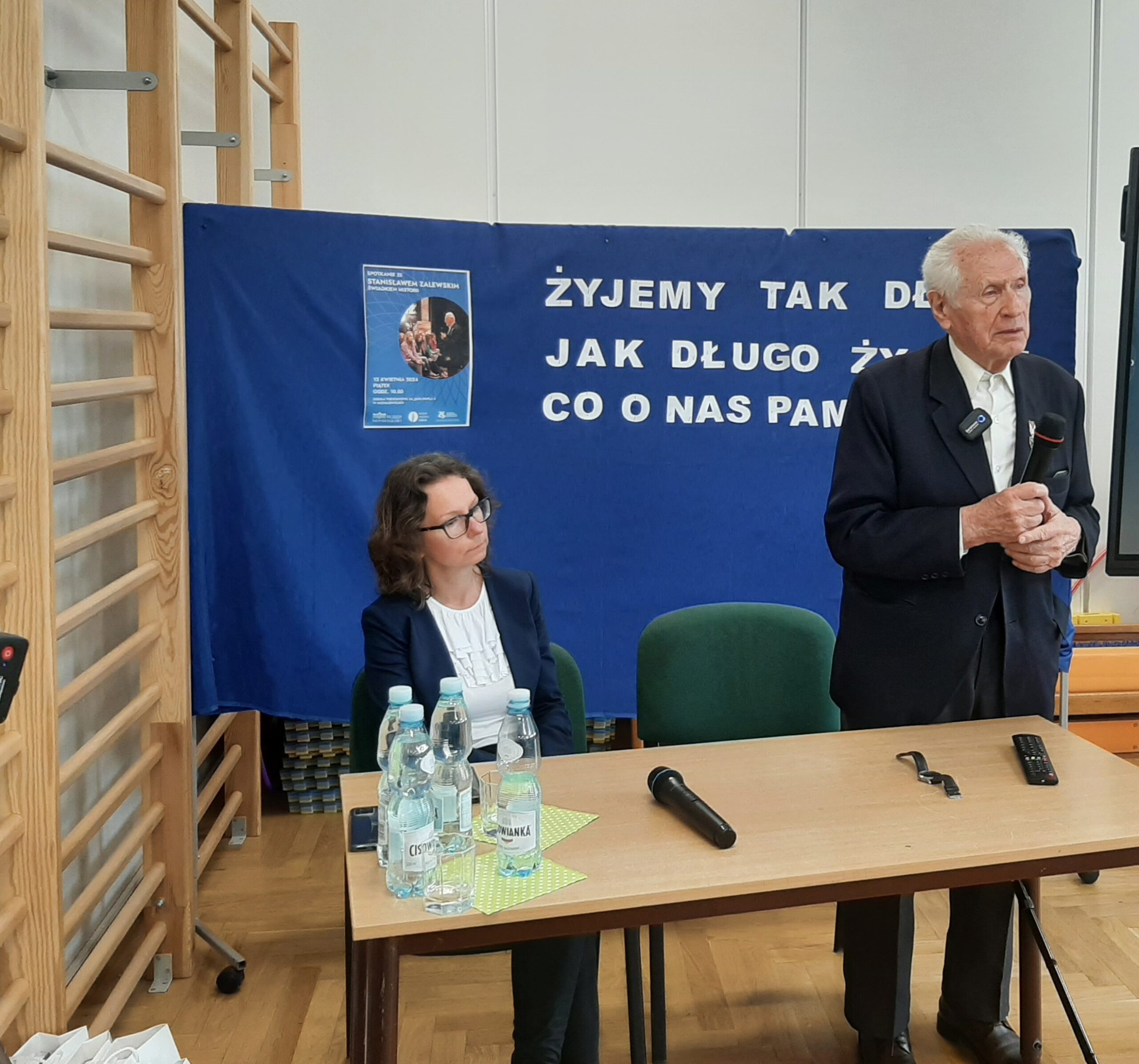 „Przeżyłem Auschwitz” – spotkanie z Panem Stanisławem Zalewskim