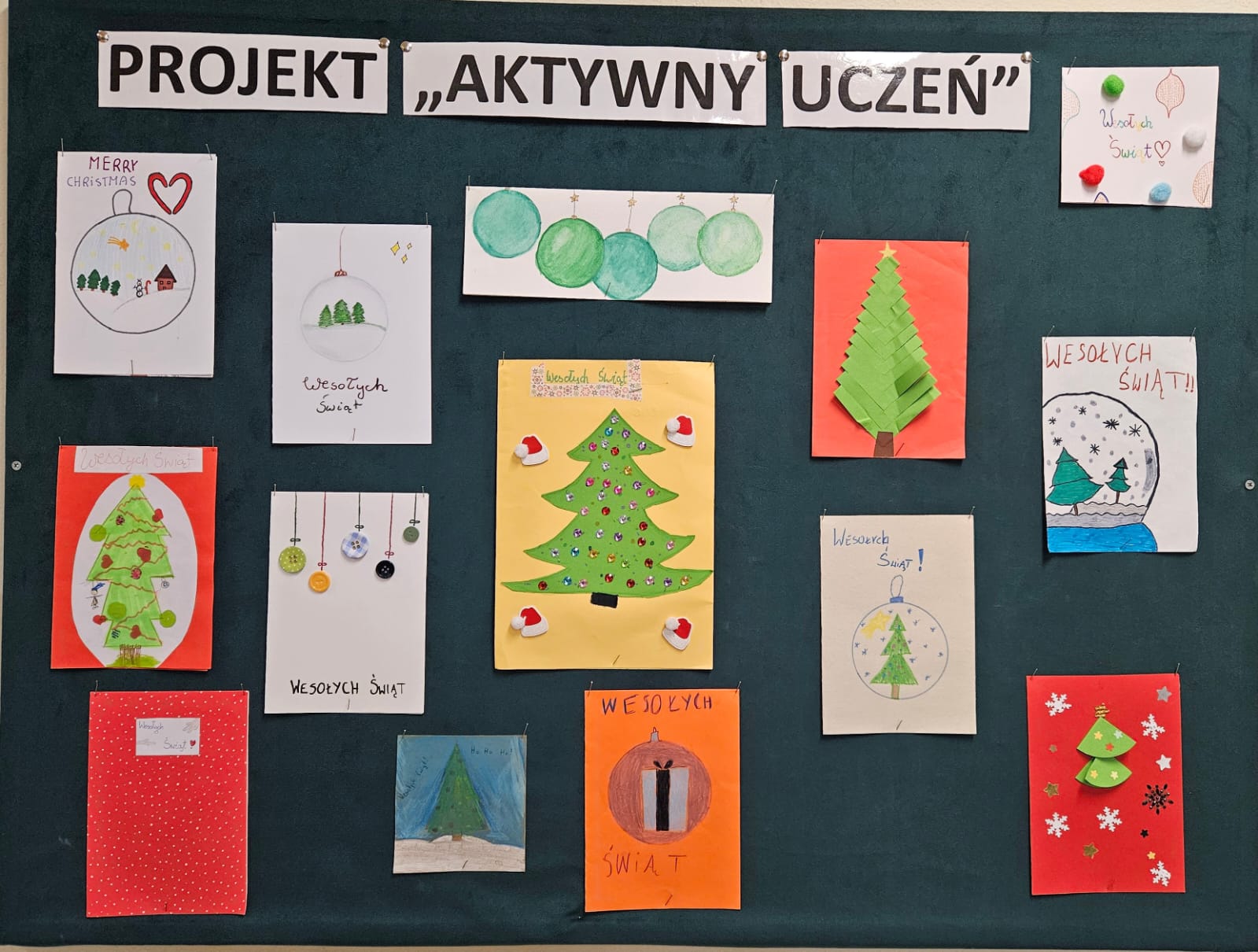 Projekt „Aktywny uczeń” – wyzwania miesięczne