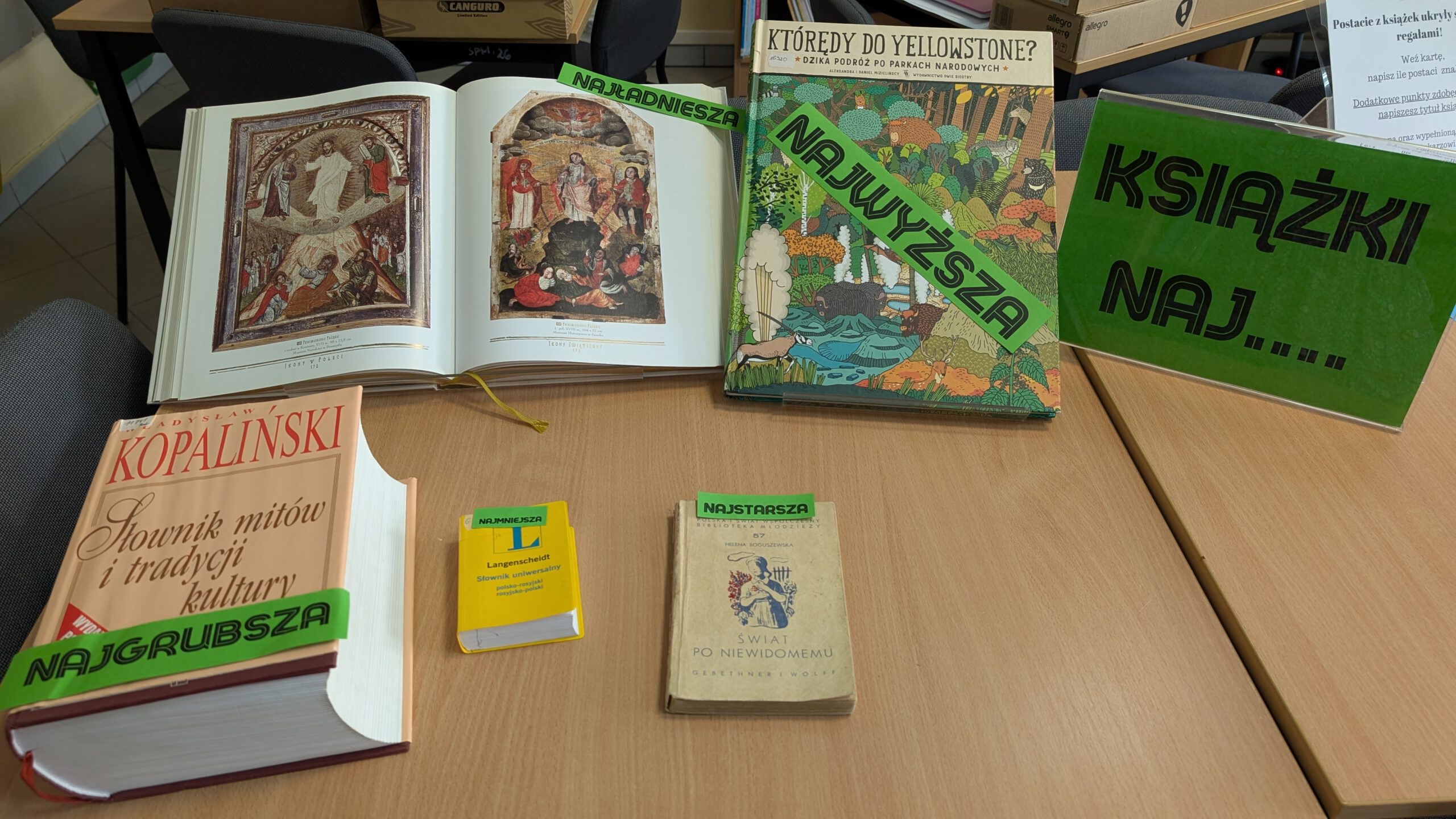 Światowy Dzień Książki i Praw Autorskich w szkolnej bibliotece