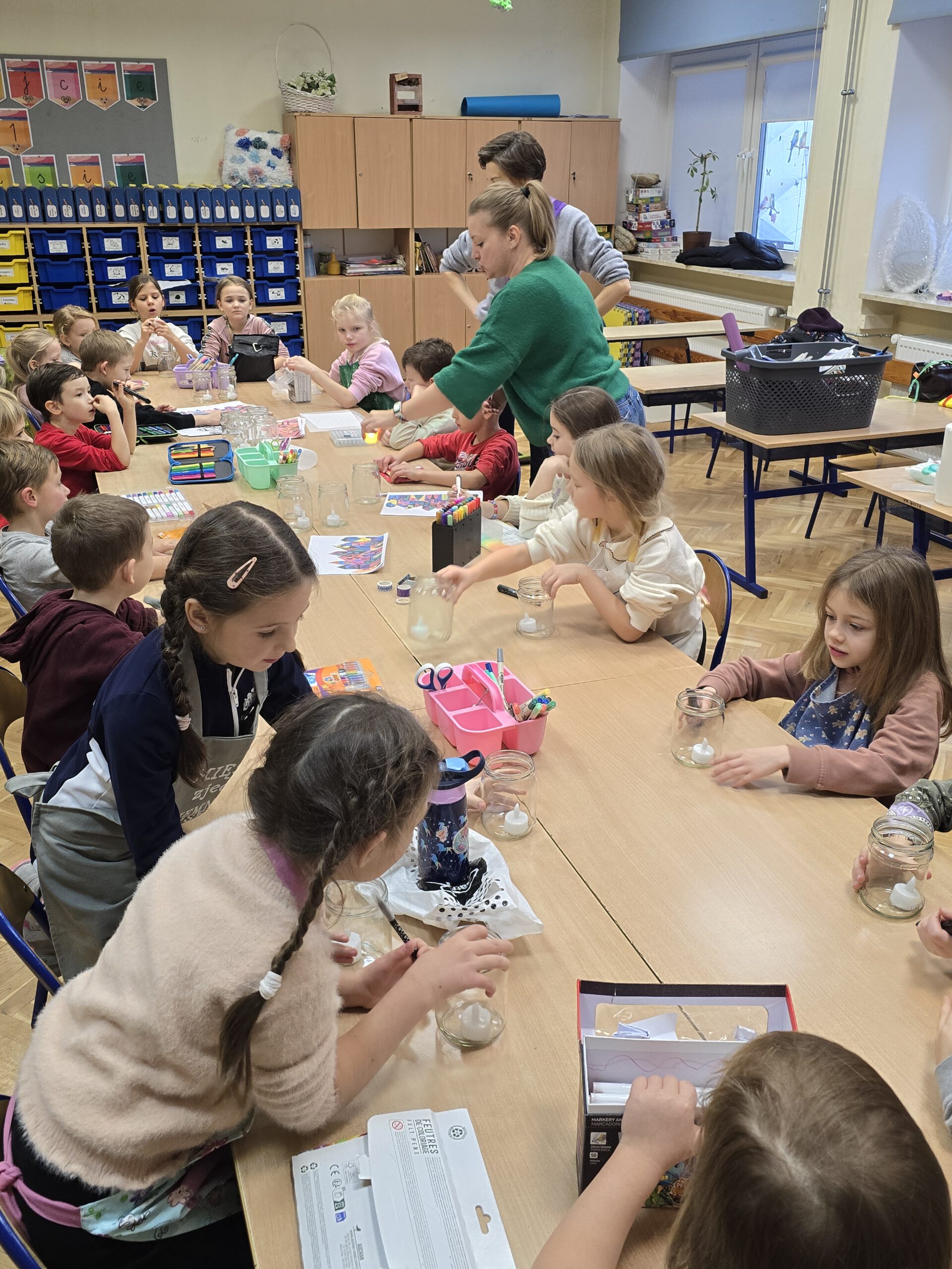 Warsztaty świąteczne w klasie 1d