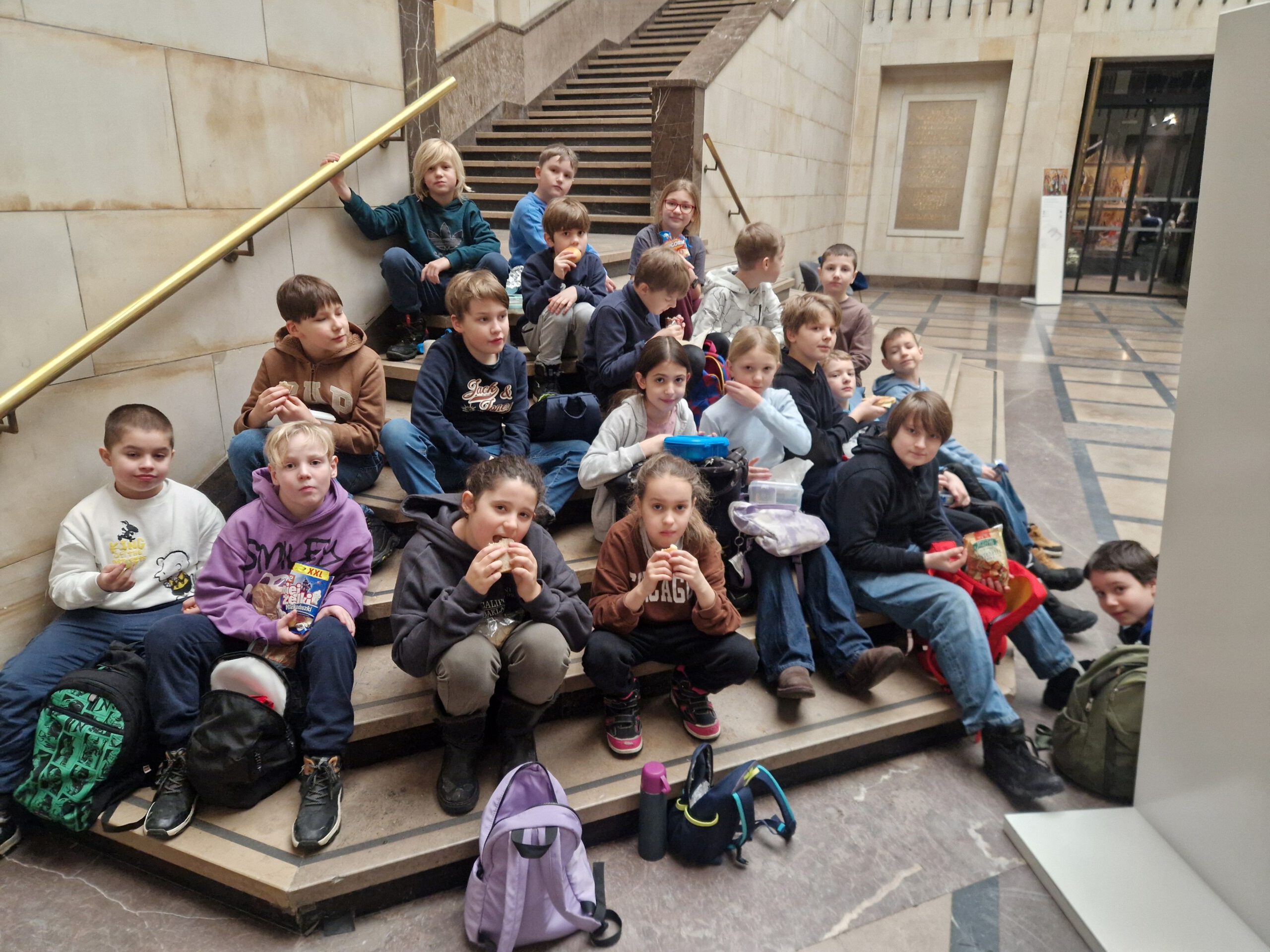 Wycieczka Koło robotyki i programowania (First Lego League) do Muzeum Narodowego