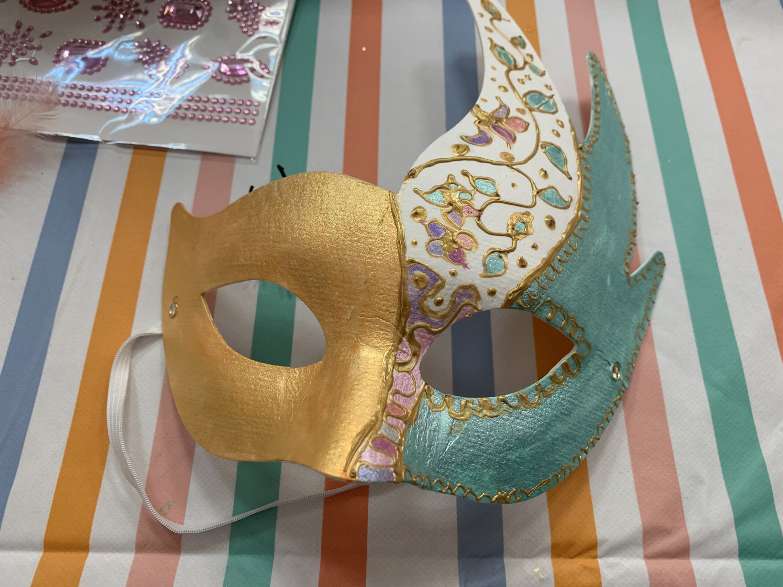 Warsztaty karnawałowe w klasie 3a