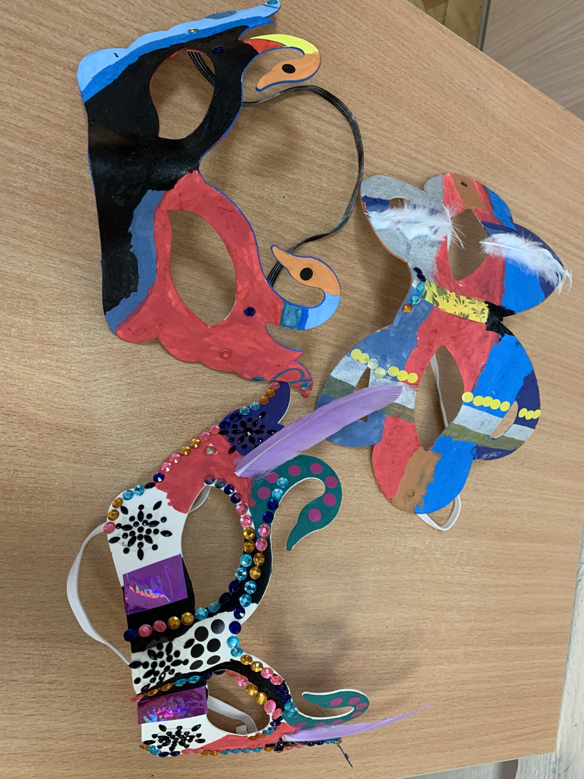 Warsztaty karnawałowe w klasie 3a