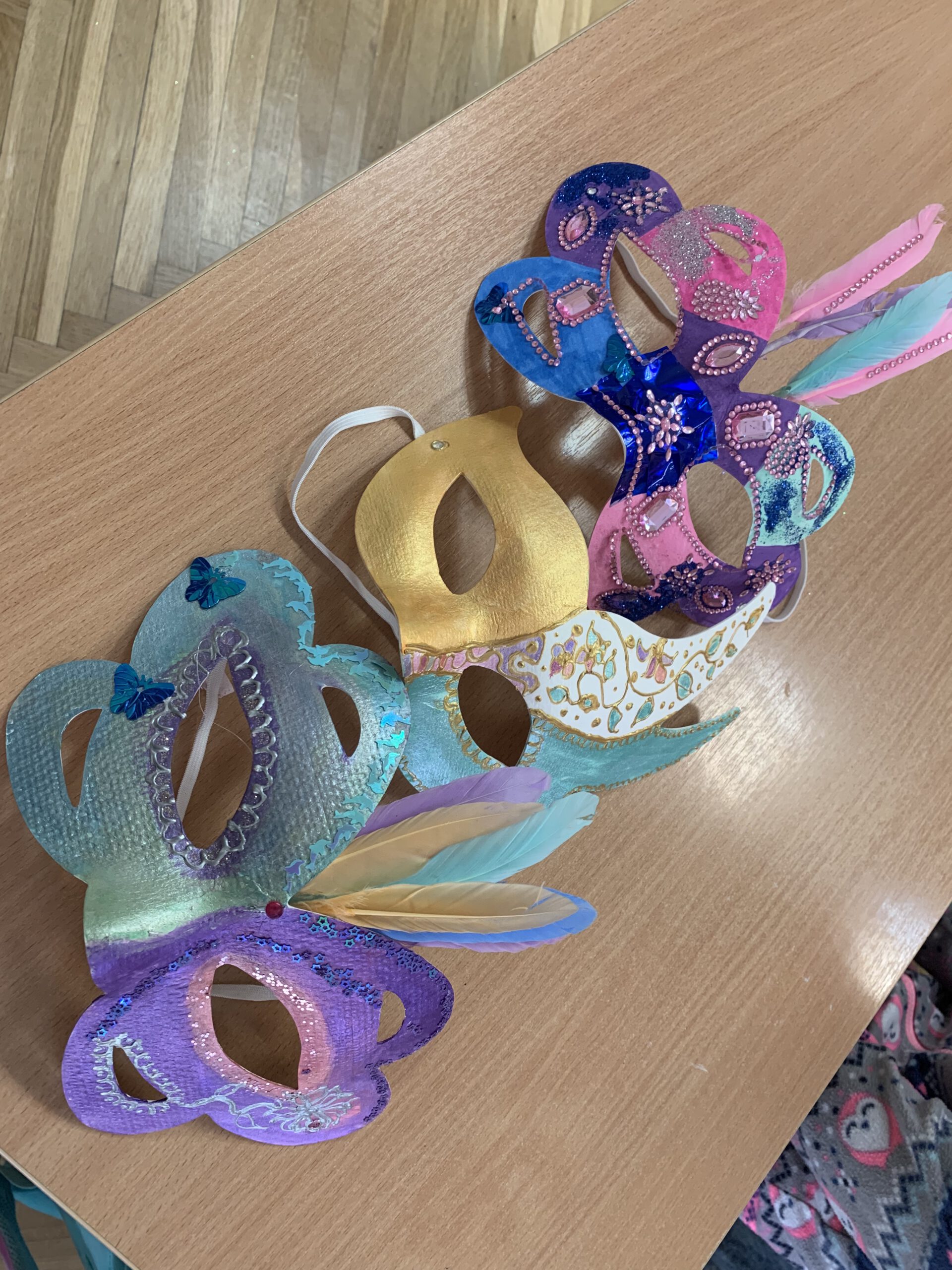 Warsztaty karnawałowe w klasie 3a