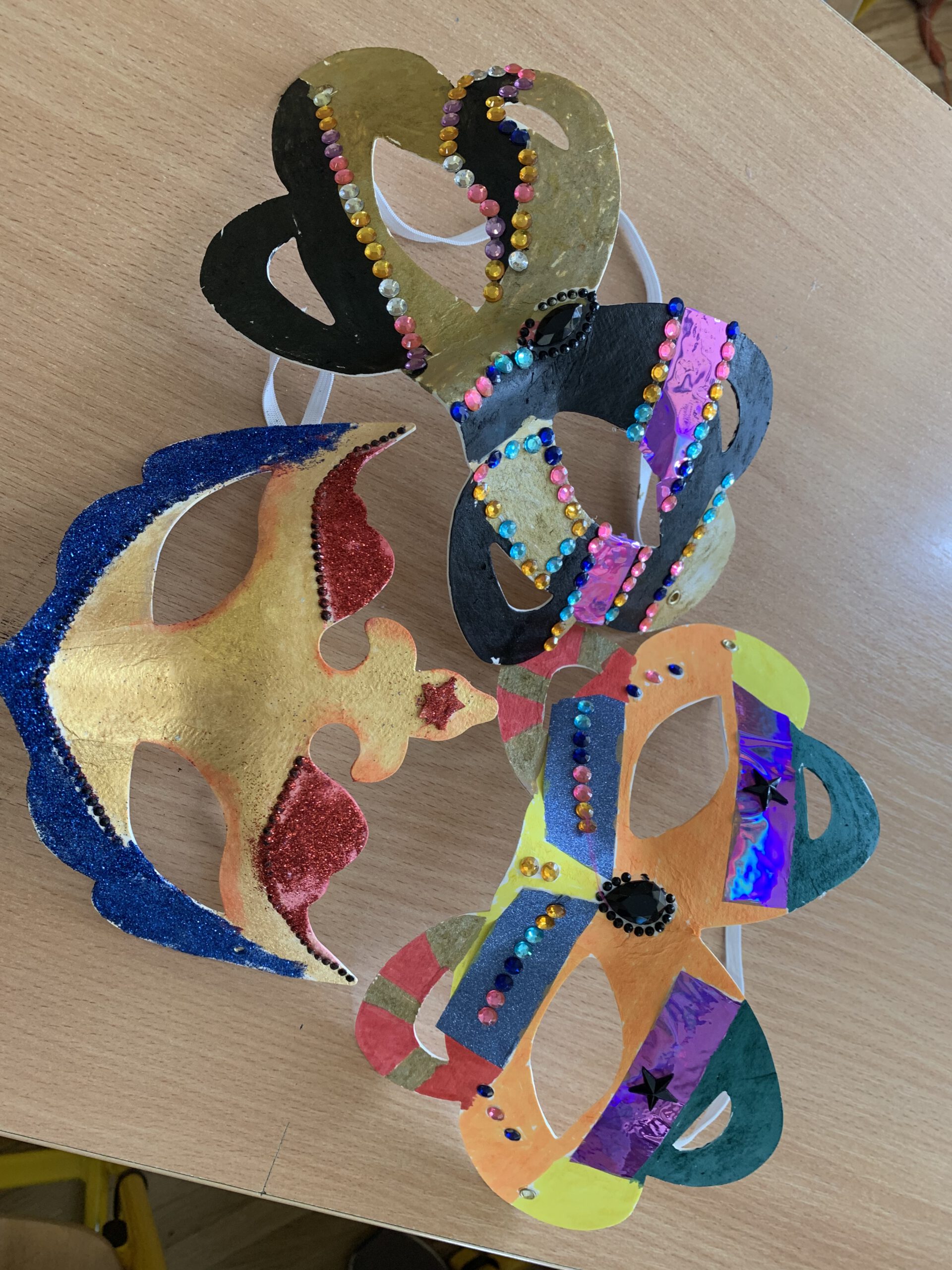 Warsztaty karnawałowe w klasie 3a