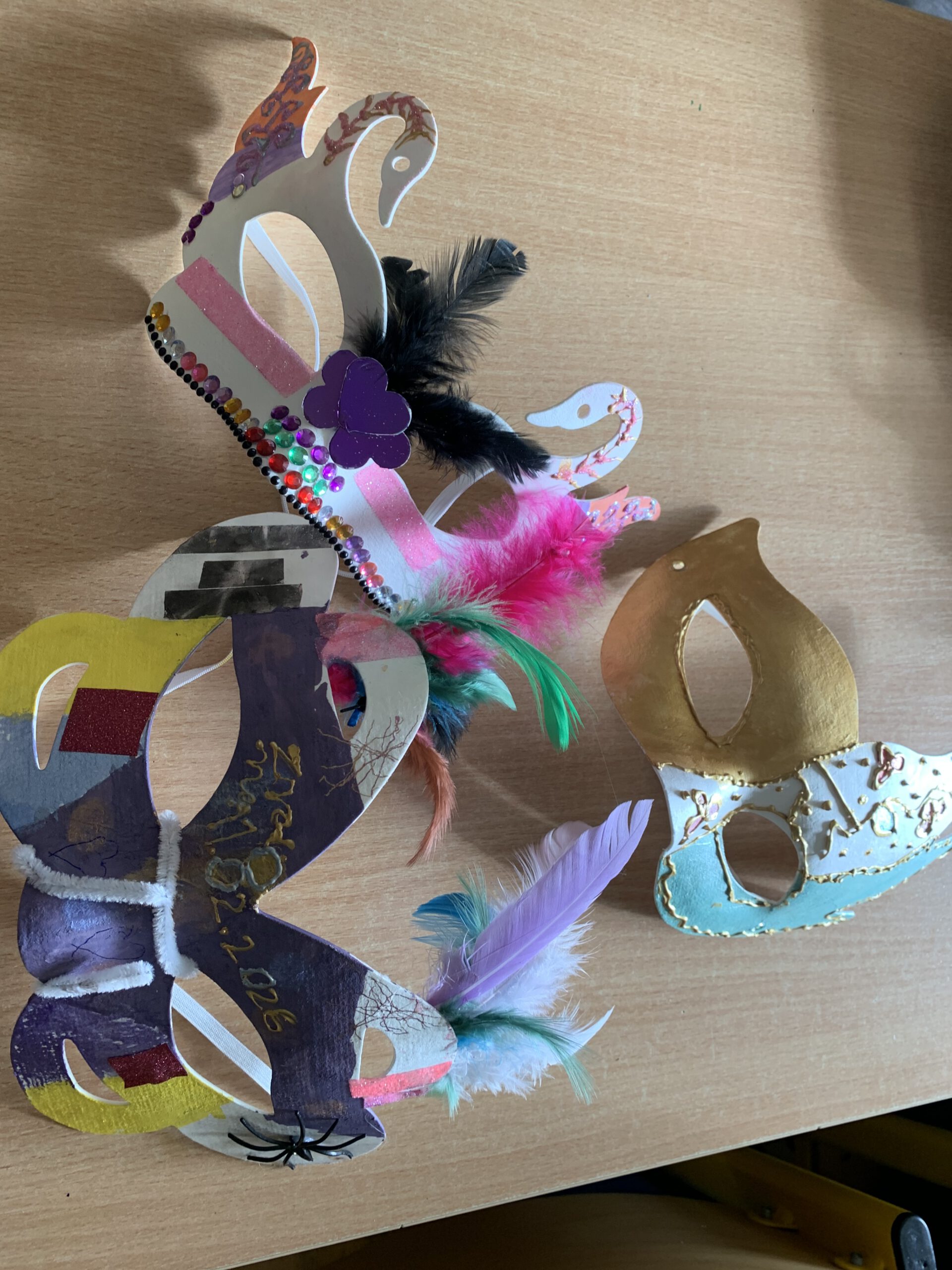 Warsztaty karnawałowe w klasie 3a