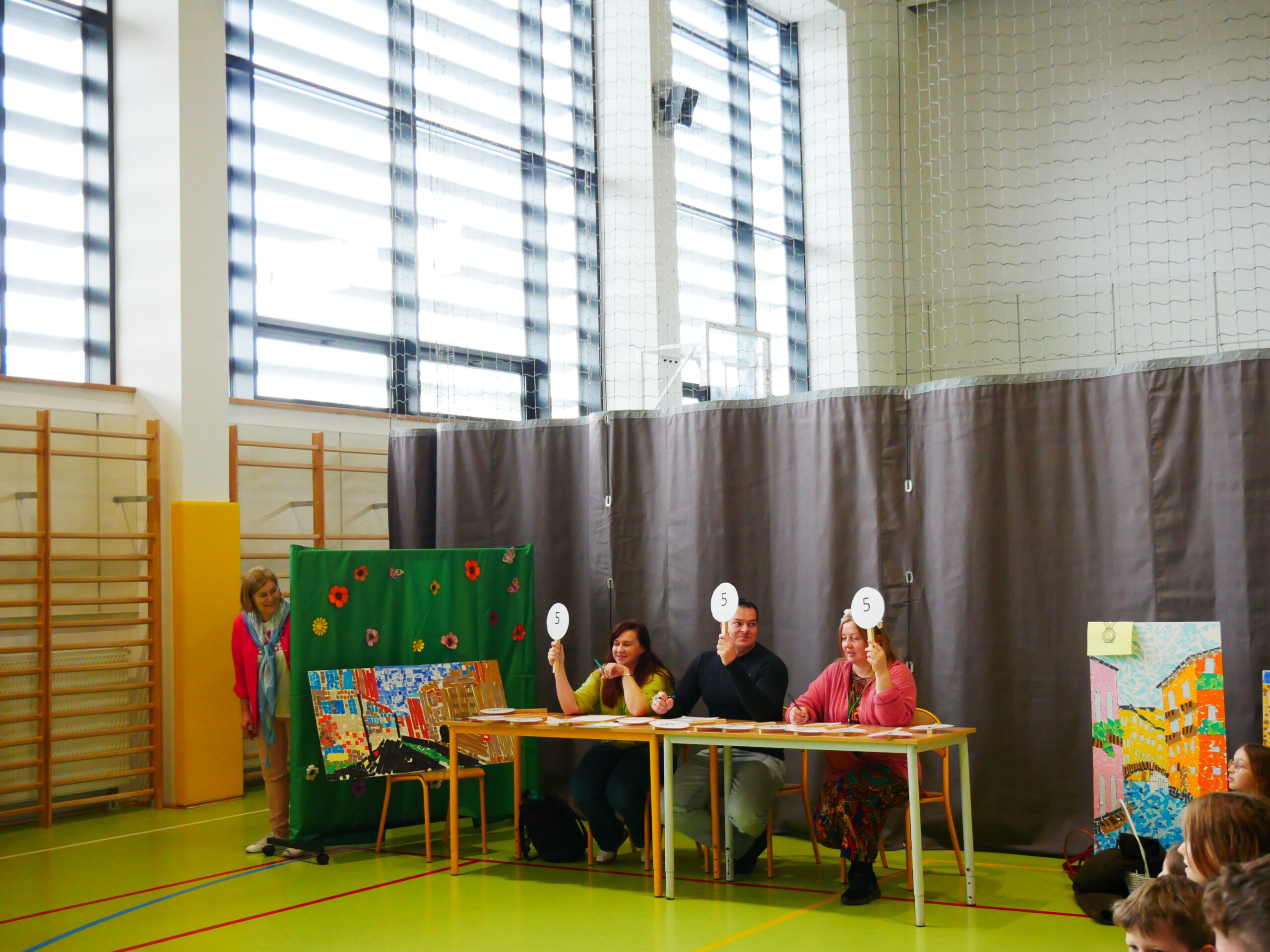 Tak powitaliśmy wiosnę w klasach 4–8!