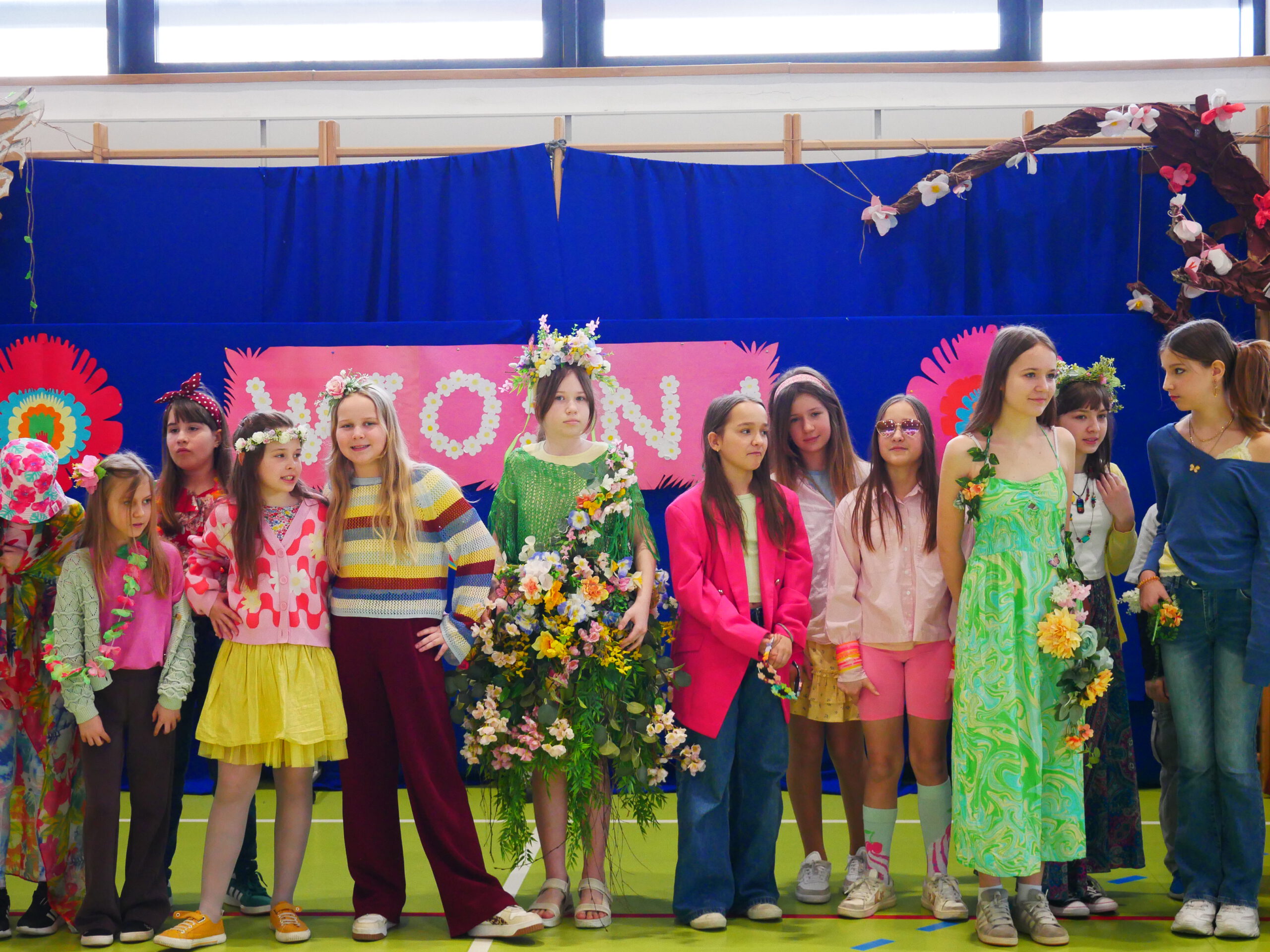 Tak powitaliśmy wiosnę w klasach 4–8!