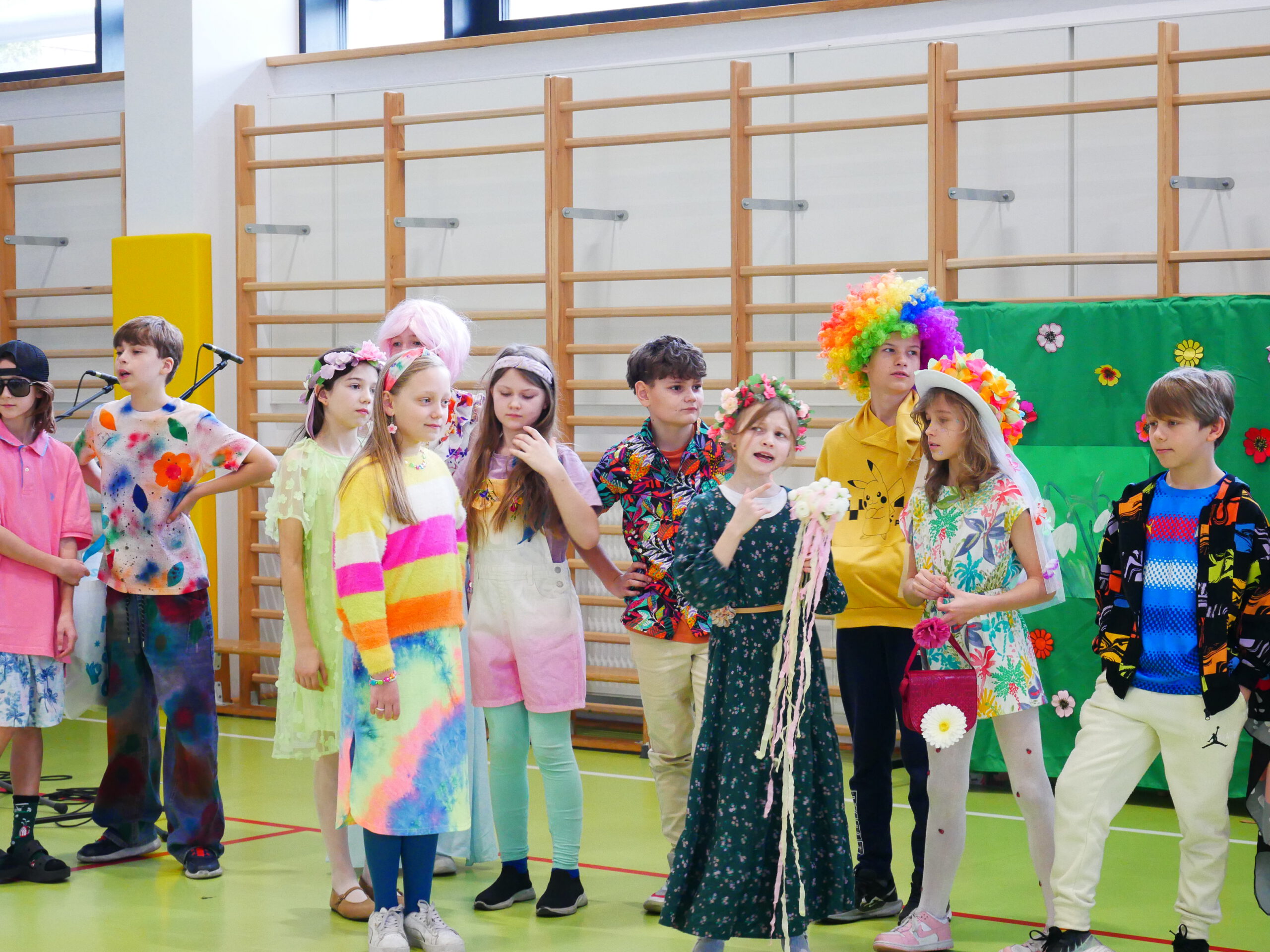 Tak powitaliśmy wiosnę w klasach 4–8!