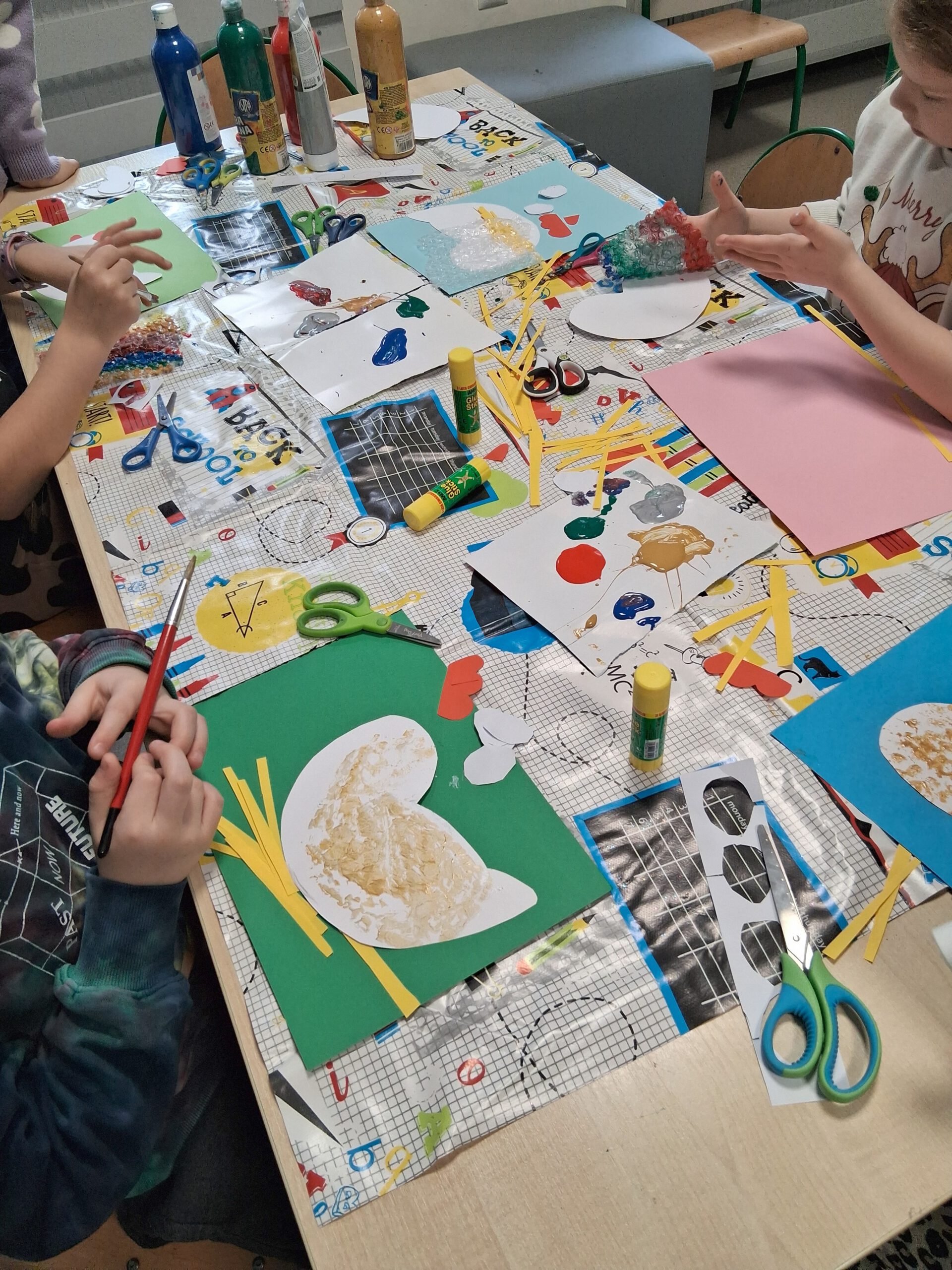 Wielkanocne nastrój w świetlicy.