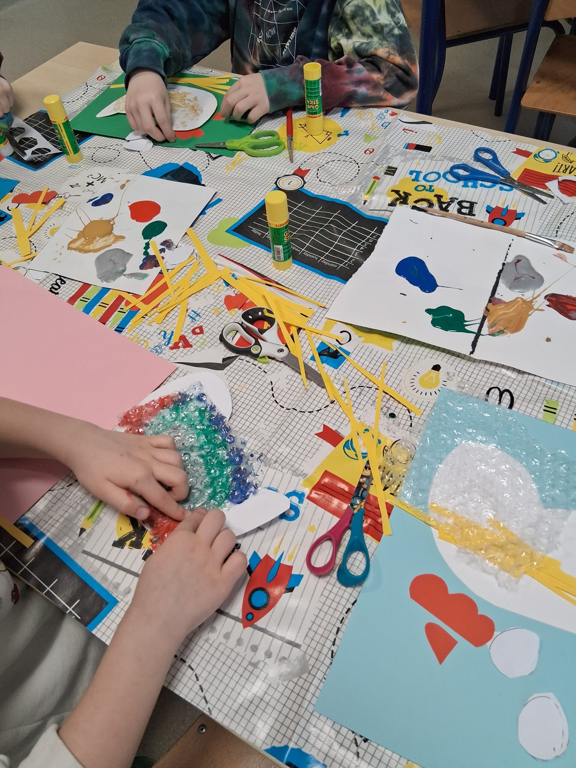 Wielkanocne nastrój w świetlicy.