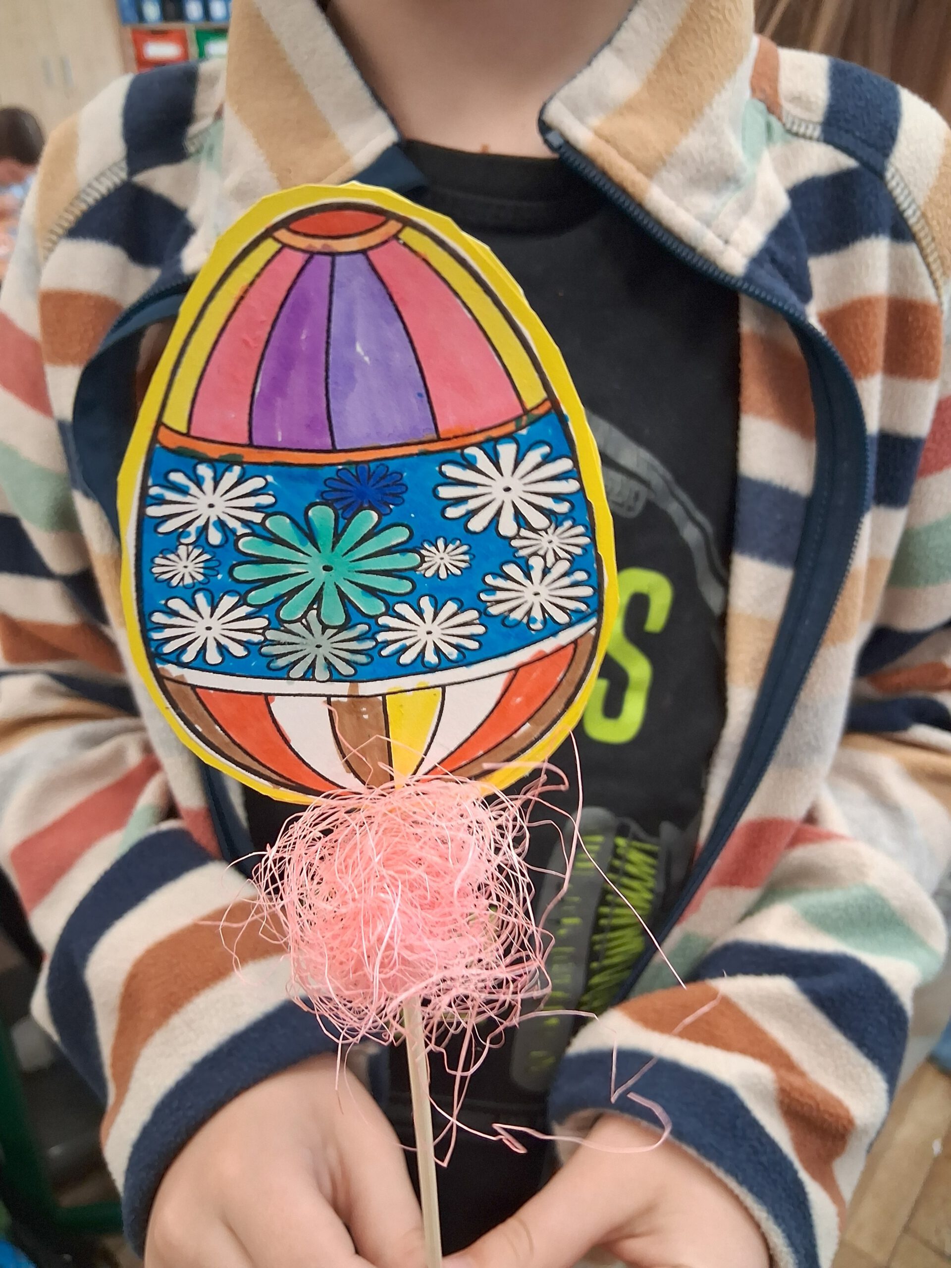 Wielkanocne nastrój w świetlicy.