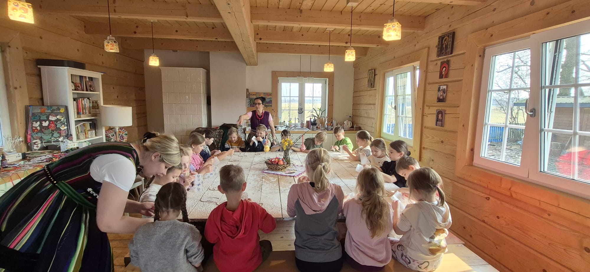 Wycieczka klas pierwszych do gospodarstwa edukacyjnego “Cuda Wianki”