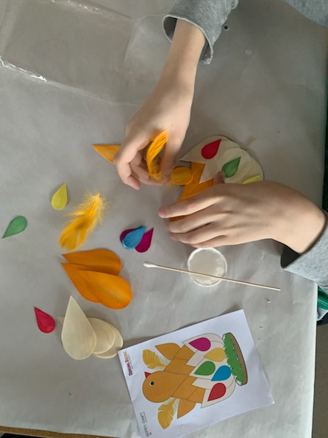 Świąteczne warsztaty w klasie 4c