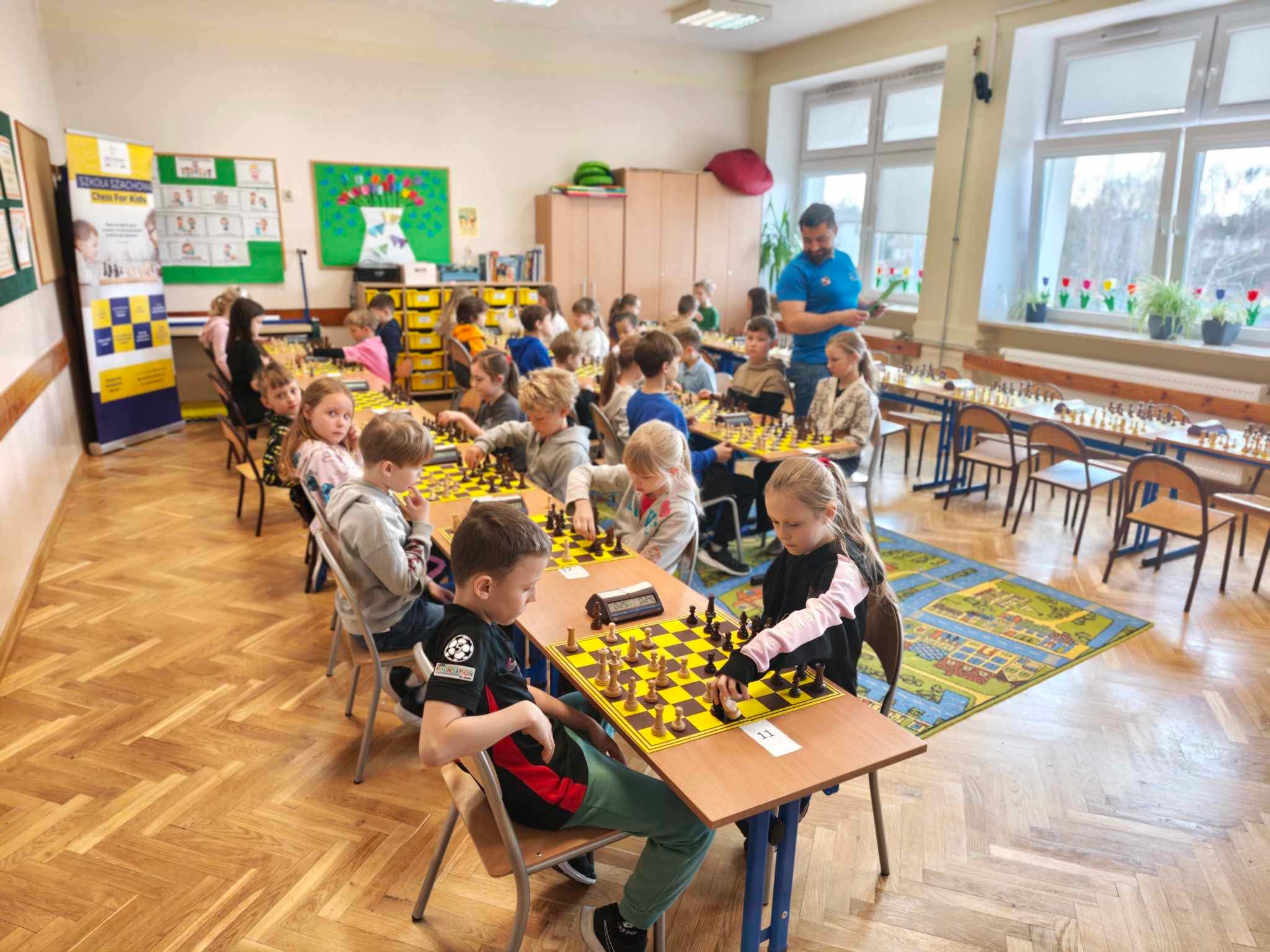 Turniej szachowy o tytuł Mistrza Szkoły