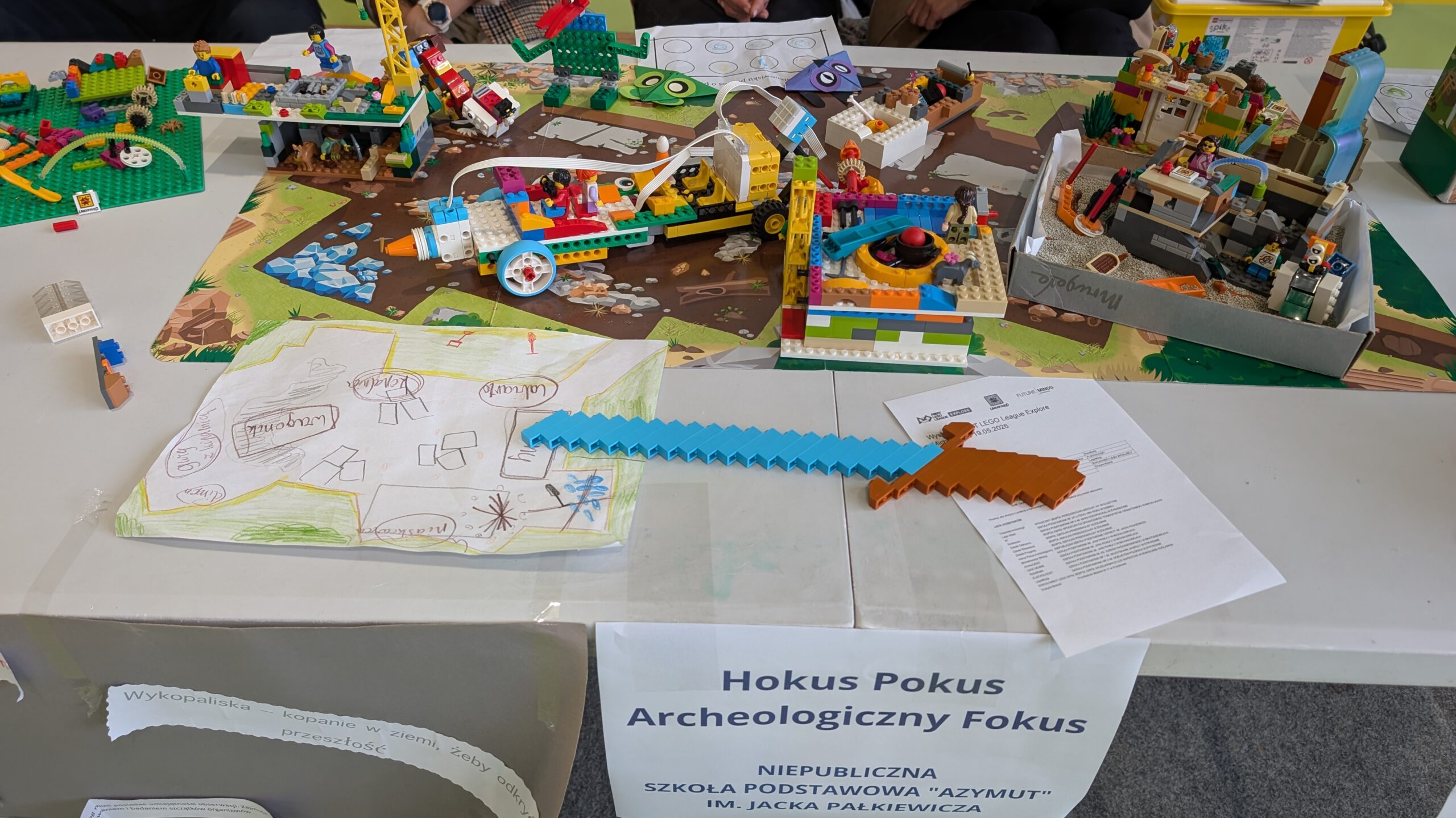 Wystawa FIRST LEGO League Explore „Unearthed”