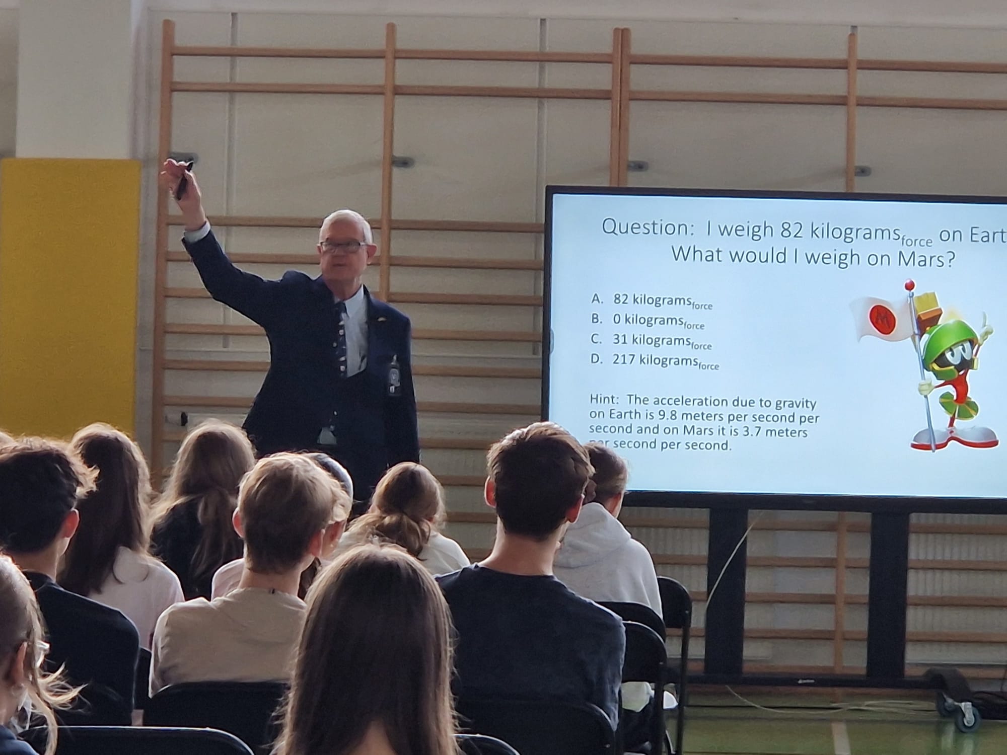 O kosmosie – spotkanie dla klas 7 i 8.