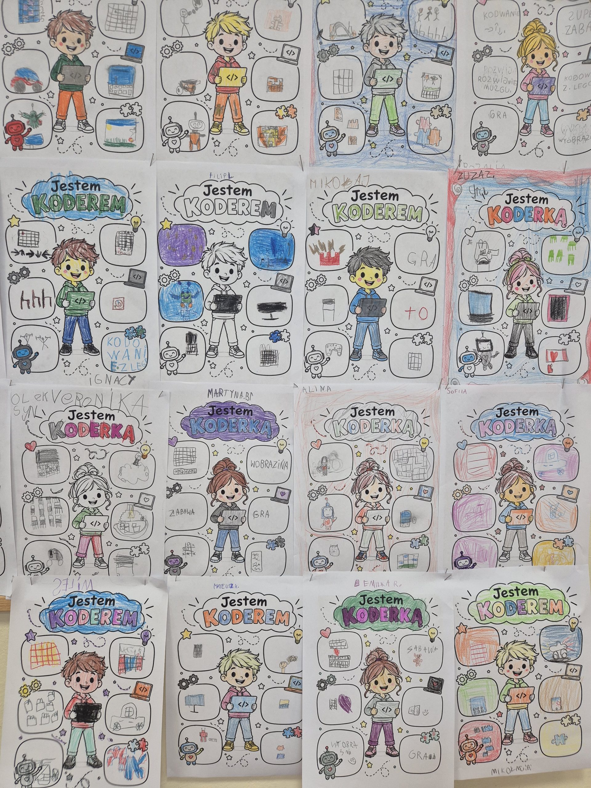 Klasa Ib koduje z CodeWeek 2026!