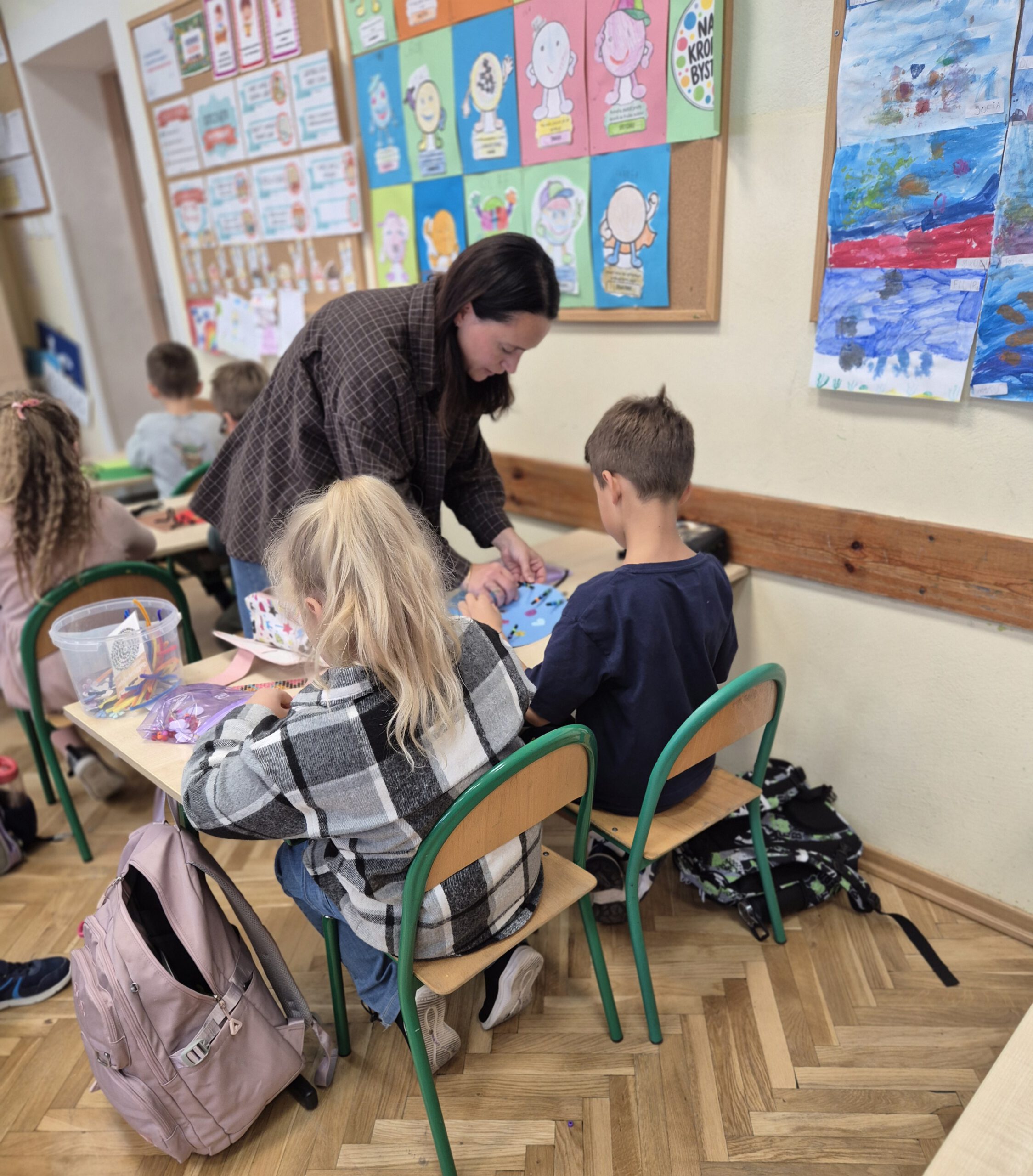 Poznajemy zawód plastyka – spotkanie z mamą Selima