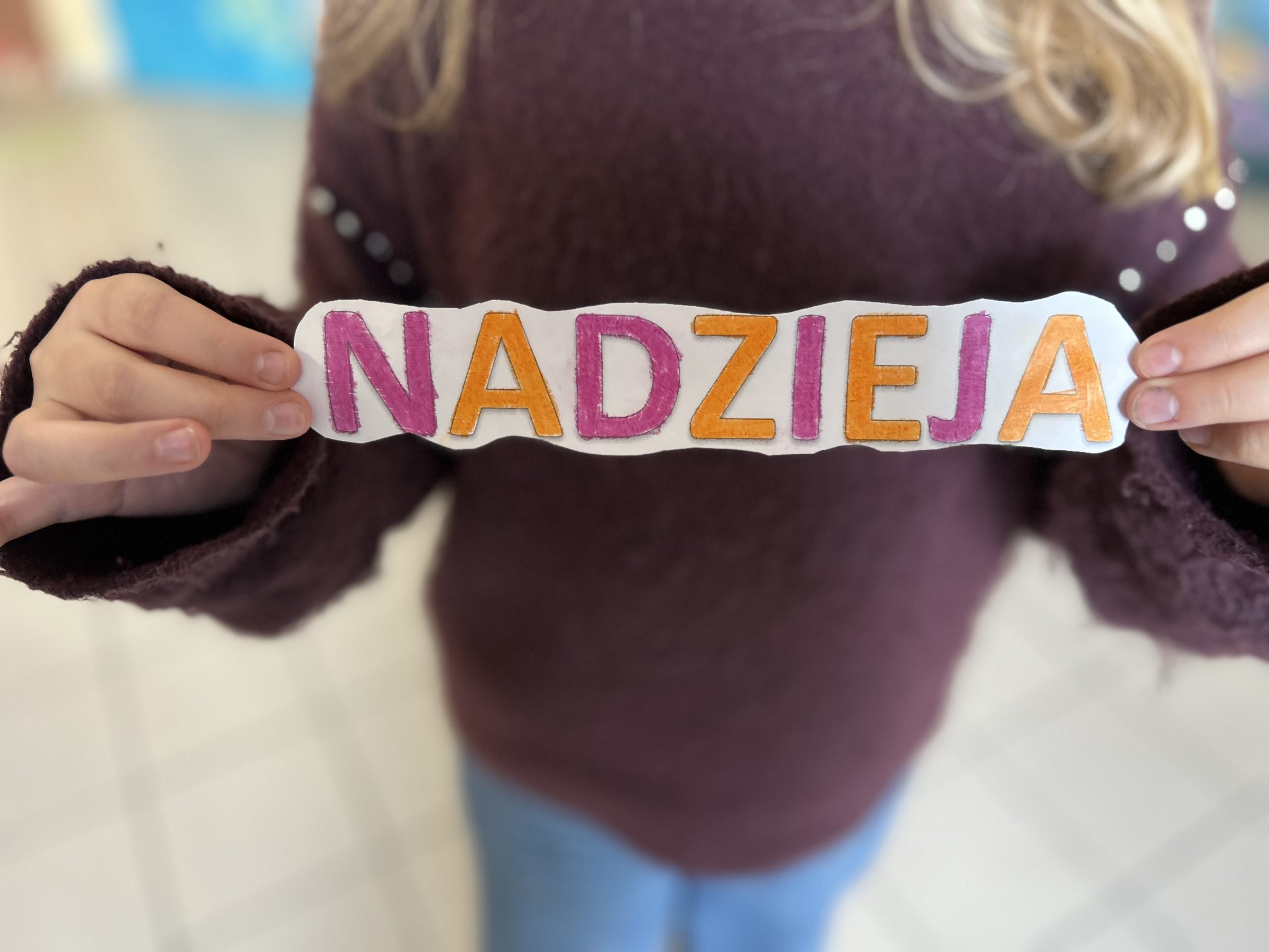 Słowa niosące pozytywny przekaz